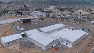 Duhok’ta 7 günde hastane inşa edildi