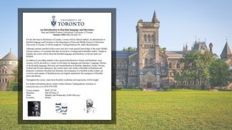 Toronto Üniversitesi Kürt dilini müfredatına aldı