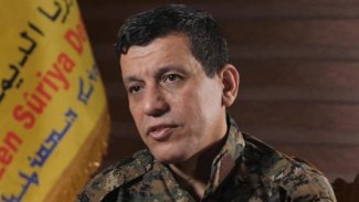 Rus heyeti, Mazlum Abdi ile bir araya geldi