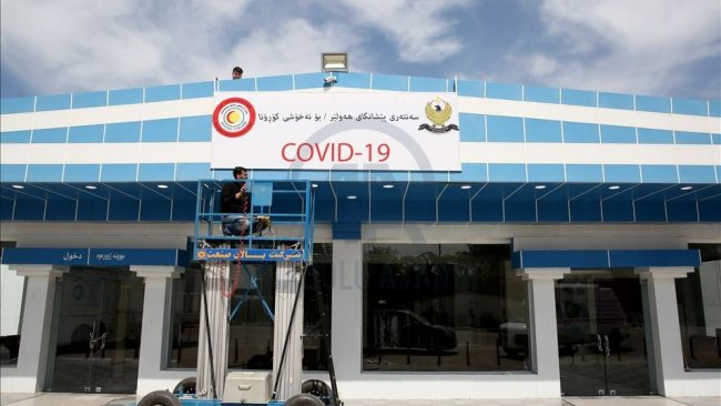 Erbil'de 7 koronavirüs vakası daha tespit edildi