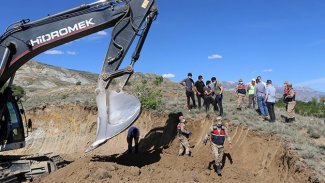 Erzincan’da inşaat kazısında insan kemikleri bulundu