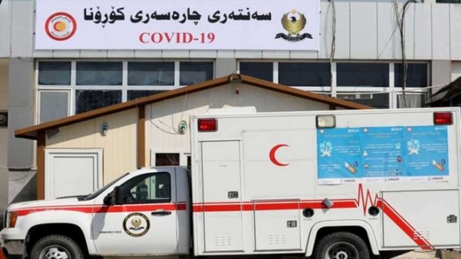 Kürdistan Bölgesi’nde vaka sayısı 2 bini geçti