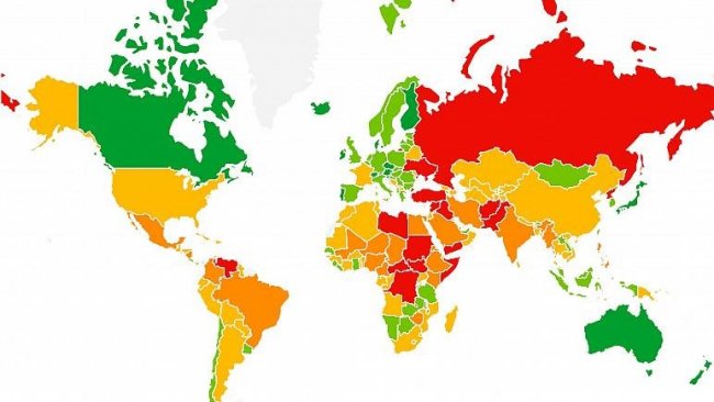 Küresel Barış Endeksi: Türkiye, Avrupa'da sonuncu sırada