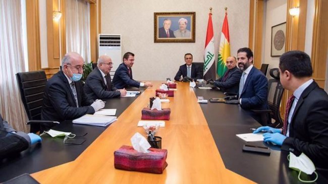Kürdistan Bölgesi heyeti Bağdat’ta