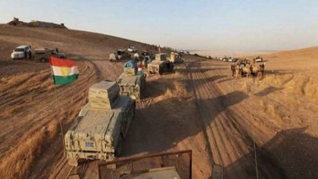 Peşmerge ve Koalisyon güçlerinden ortak operasyon
