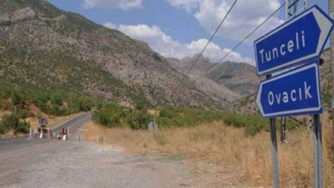 Dersim’de 29 bölge ‘geçici özel güvenlik bölgesi’ ilan edildi
