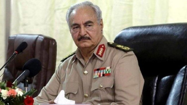 Halife Hafter: Libya'ya silah ve asker sevkiyatına izin vermeyeceğiz