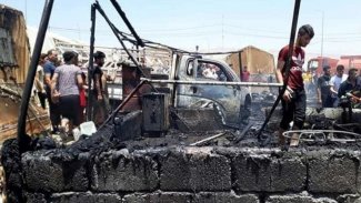 Şengal’deki kampta yangın