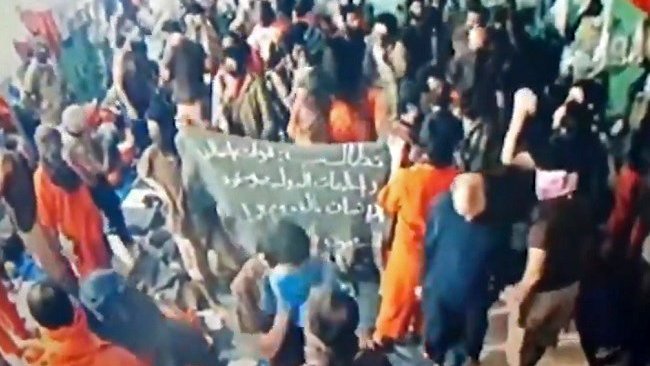BM: Haseke'de tutuklu IŞİD'liler isyan çıkardı!