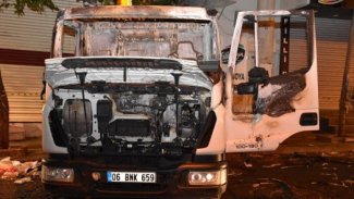 Diyarbakır'da belediye aracına saldırı