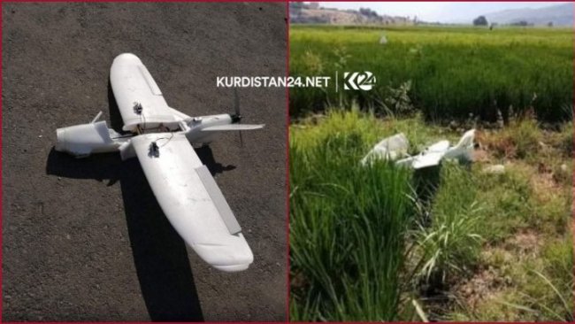 Duhok kırsalında, uyruğu belirsiz 5 İHA düştü
