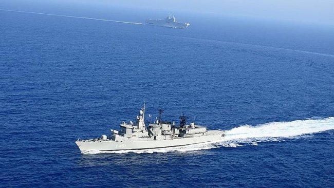 ABD ve Yunanistan Girit adası açıklarında ortak askeri tatbikat