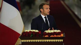 Macron, dış müdahalelerin Irak'ı zayıflatabileceğini söyledi