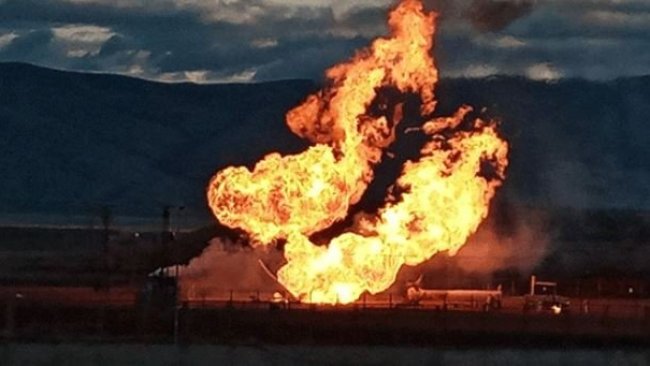 İran'da kimyasal gaz taşıyan kapsül patladı, yetkililer 'bölgeye yaklaşmayın' uyarısı yaptı!