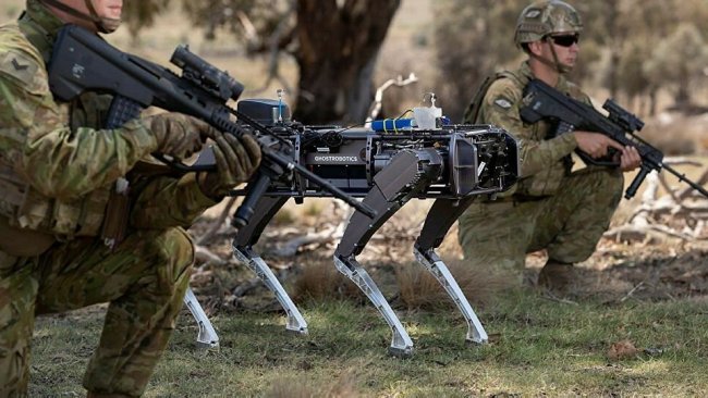 ABD ordusu üs güvenliği için ‘robot köpekleri’ test etti