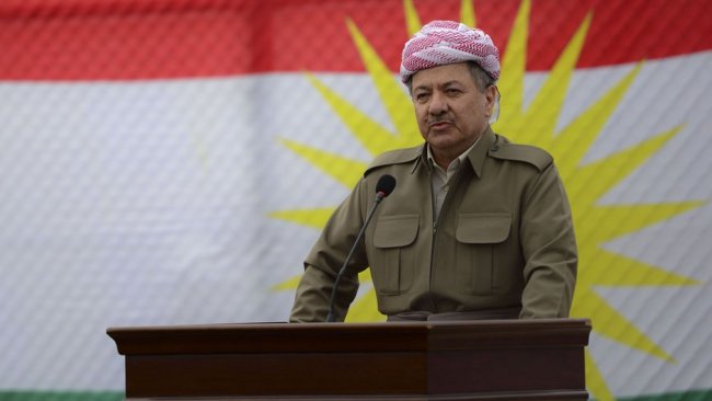 BM toplantısında Mesud Barzani barış sembolü olarak gösterildi