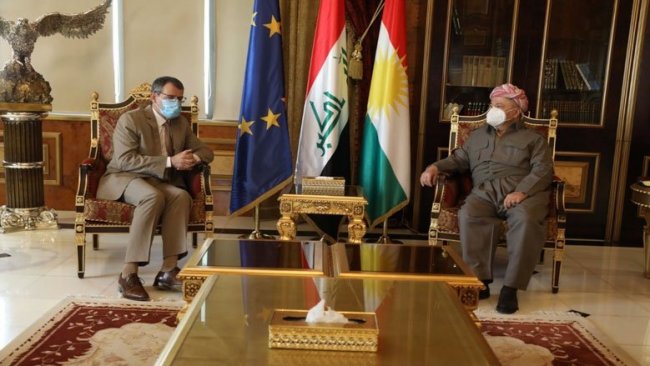 Mesud Barzani: Bağdat ile sorunlar barış ve diyalog yoluyla çözülür
