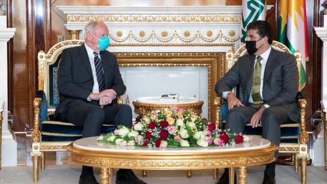 Neçirvan Barzani James Jeffrey’yle görüşüyor
