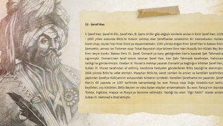 Bitlis İl Kültür Müdürlüğü Kürt Miri Şerefhan’ı Acem olarak tanıttı