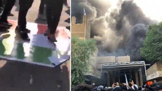 ENKS'den Kürdistan Bayrağı'nın yakılmasına tepki: Şiddetle kınıyoruz!