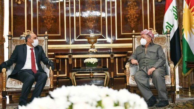 Başkan Barzani, Suriyeli muhalif liderle görüştü