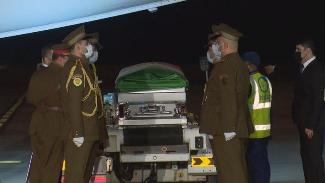 Kerkük Valisi Necmeddin Kerim’in naaşı Erbil'e getirildi