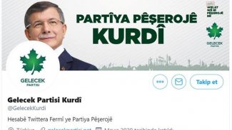Gelecek Partisi’nin Kürtçe Twitter hesabı kapatılıyor