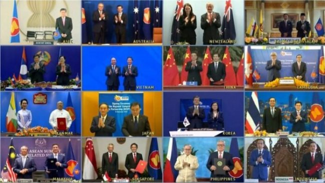 15 ülke dünyanın en büyük ticaret anlaşmasını imzaladı