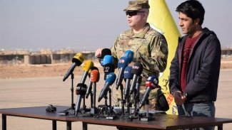 Uluslararası Koalisyon Güçleri'nden Peşmerge ve DSG'ye mesaj