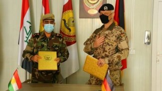 Peşmerge Bakanlığı ile Alman timi arasında askeri anlaşma