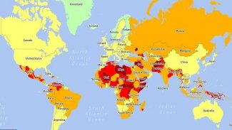 5 devlet 2021 yılında en tehlikeli yer olarak görüldü