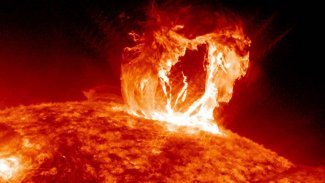 Güneş'te son üç yılın en büyük patlaması meydana geldi