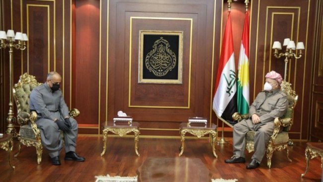 Başkan Barzani saldırıya uğrayan Mihemed Tewfîq’i kabul etti