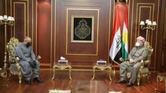 Başkan Barzani saldırıya uğrayan Mihemed Tewfîq’i kabul etti