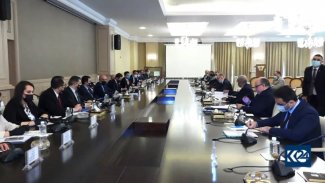 Kürdistan heyeti, Irak Parlamentosu heyeti ile bir araya geldi