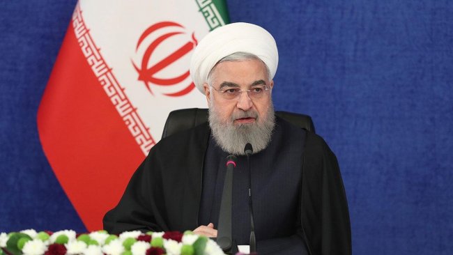 Ruhani: Terörist Trump'ın ayrılmasından memnunuz