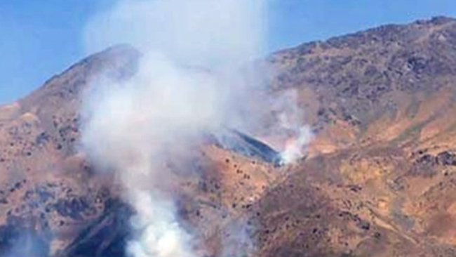 TSK, Irak Sınır Muhafızları üslerinin bulunduğu bölgeyi vurdu