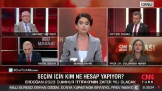 Canlı yayında 'Sayın Öcalan' tartışması