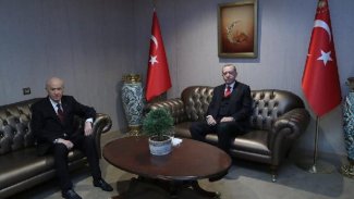 Erdoğan ile Bahçeli görüştü