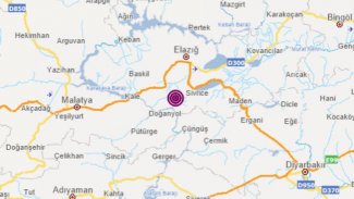 Elazığ’da 4.2 büyüklüğünde deprem