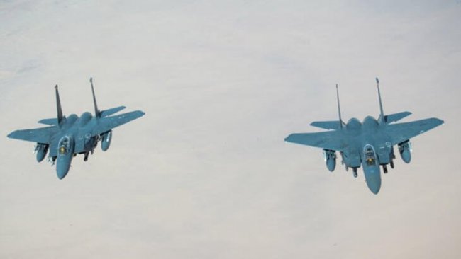 Uluslararası Koalisyon'dan IŞİD'e bombardıman
