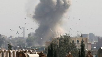 Suudi Arabistan askerlerinin komuta merkezinde büyük patlama