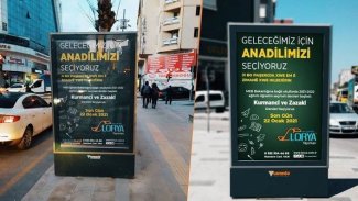Van’da bilbordlara 'anadilimizi seçiyoruz' yazıldı