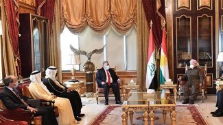Arap ülkelerin temsilcilerinden Başkan Barzani’ye teşekkür