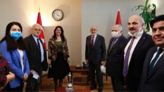 HDP'den Saadet Partisi'ne ziyaret