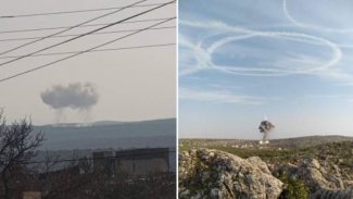 Rus savaş uçakları İdlib'i vurdu!