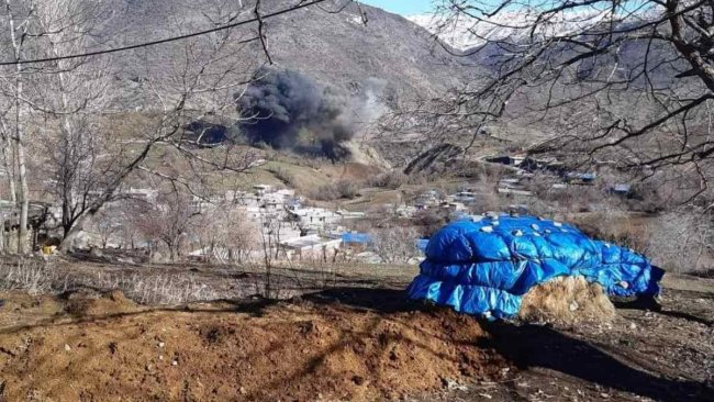 TSK’dan Pişder kırsalına bombardıman
