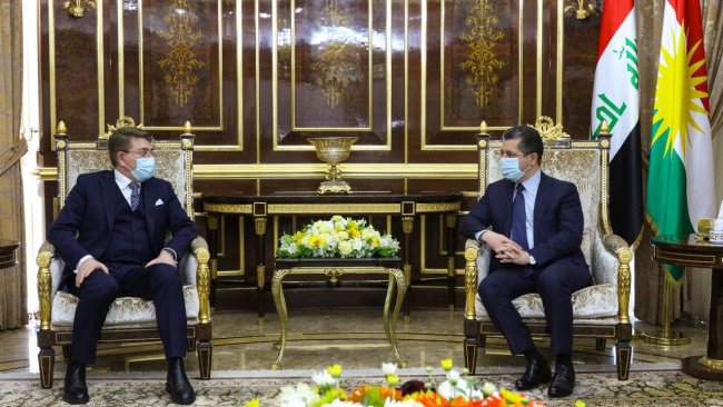Başbakan Barzani ünlü Kürt doktorla görüştü