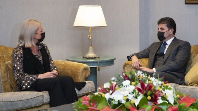 Neçirvan Barzani, BM Irak Temsilcisi ile bir araya geldi