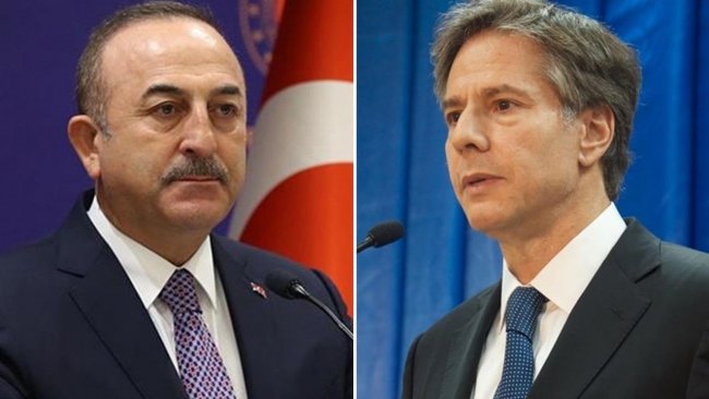 Çavuşoğlu, ABD Dışişleri Bakanı Antony Blinken'le görüştü